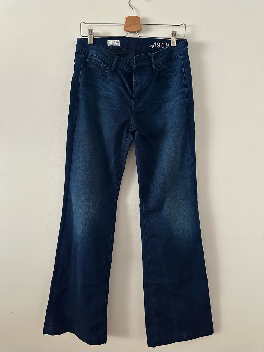 GAP Women's Dark Blue Trouser Jeans